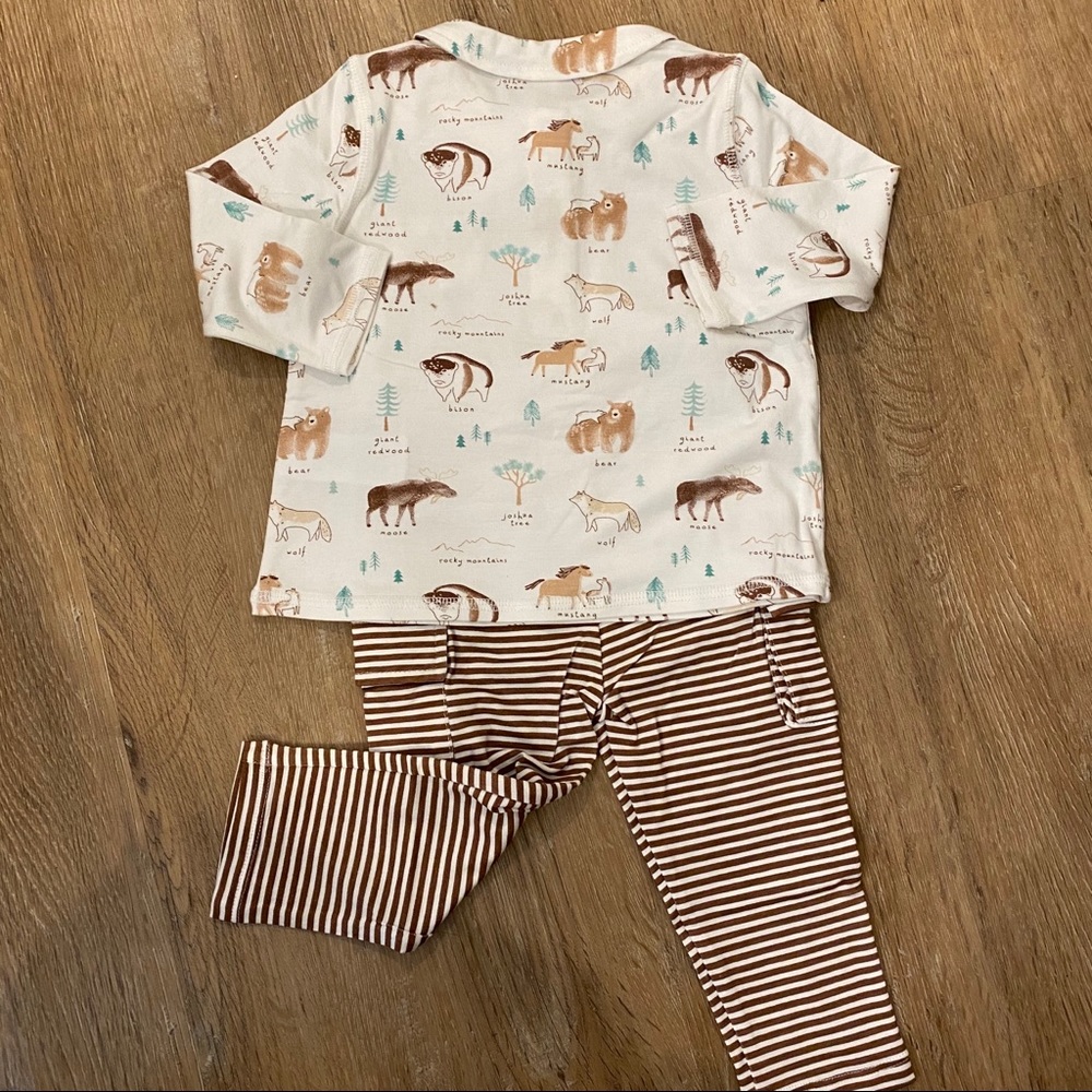 Wilderness 2-Piece Polo Set 🐴🌲 Soft Bamboo Blend - Picture 6 of 7